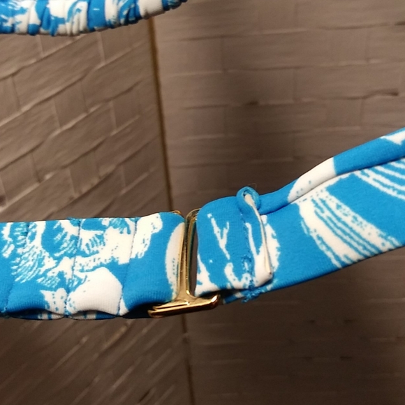 Blue Floral Bikini - Picture 8 of 10